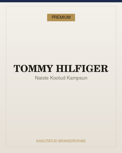 img Tommy Hilfiger Naiste Kootud Kampsun